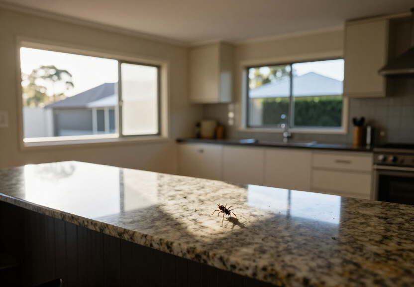 Ant-free Glenorie kitchen after treatment
